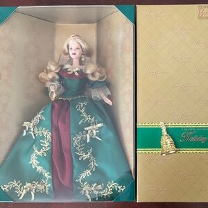 Barbie Holiday Treasures 2000 The Official Barbie Collectors Club Doll Rare
